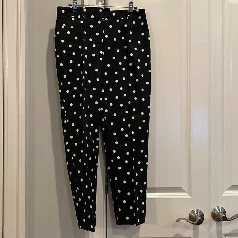 NWT Ann Taylor Polka Dot Crop Pants​​